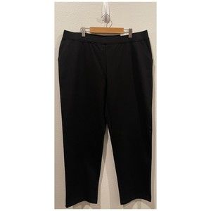 CHICO'S Pockets Black Cropped Pants